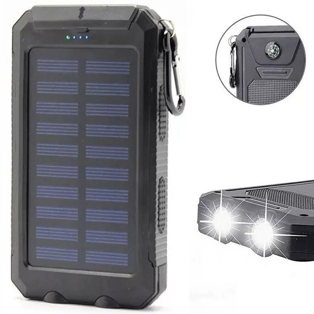 2023 Waterproof Sizeolar Power Bank 9000000mAh Portable External Battery Charger USize