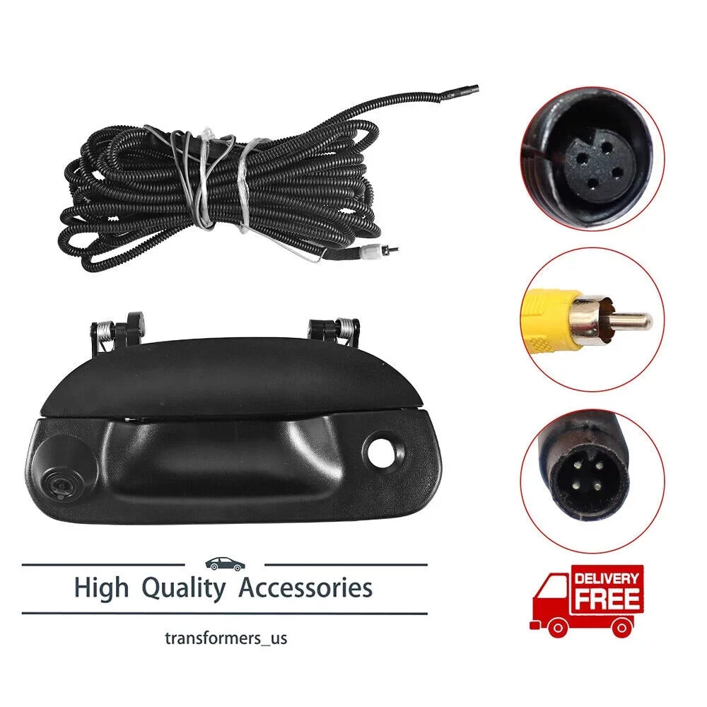 JLLOM Rear View Backup Camera Kit for Ford F150 F250 97-07, Waterproof HD CCD, Enhanced Visibility at Night, Easy Installation