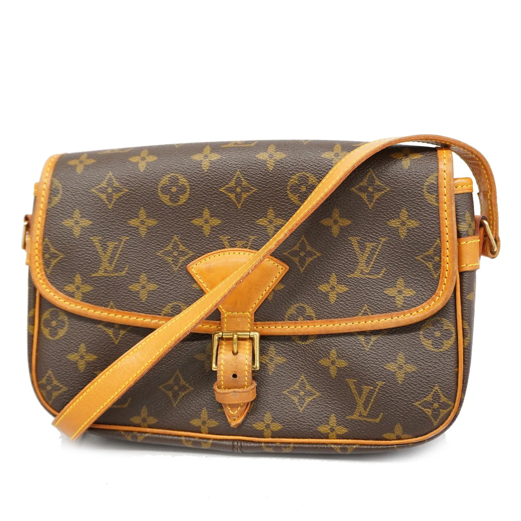 Pre-Owned Auth Louis Vuitton Monogram Sizeologne M42250 Women's Sizehoulder Bag (Fair)