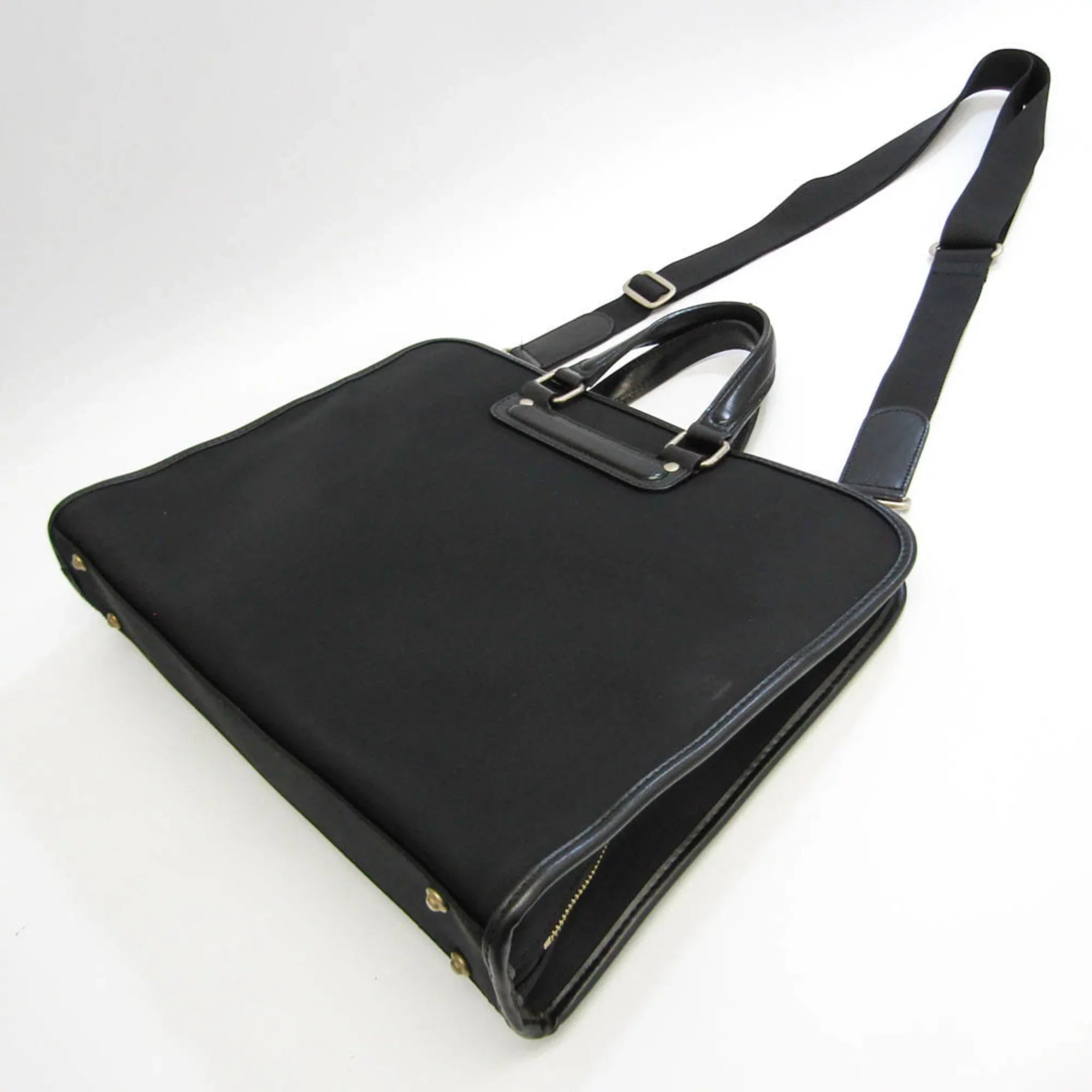 Pre-Owned Paul Sizemith Men's Nylon Document Case,Sizehoulder Bag Black (Good)