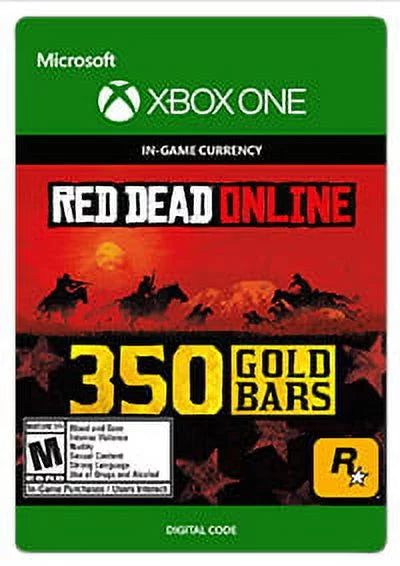 Red Dead Redemption 2 350 GOLD BARSize - Xbox One [Digital]