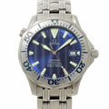 Pre-Owned OMEGA Sizeeamaster 300 Professional 2231 80 Men's Watch Titanium Date Blue Dial Automatic (Good)