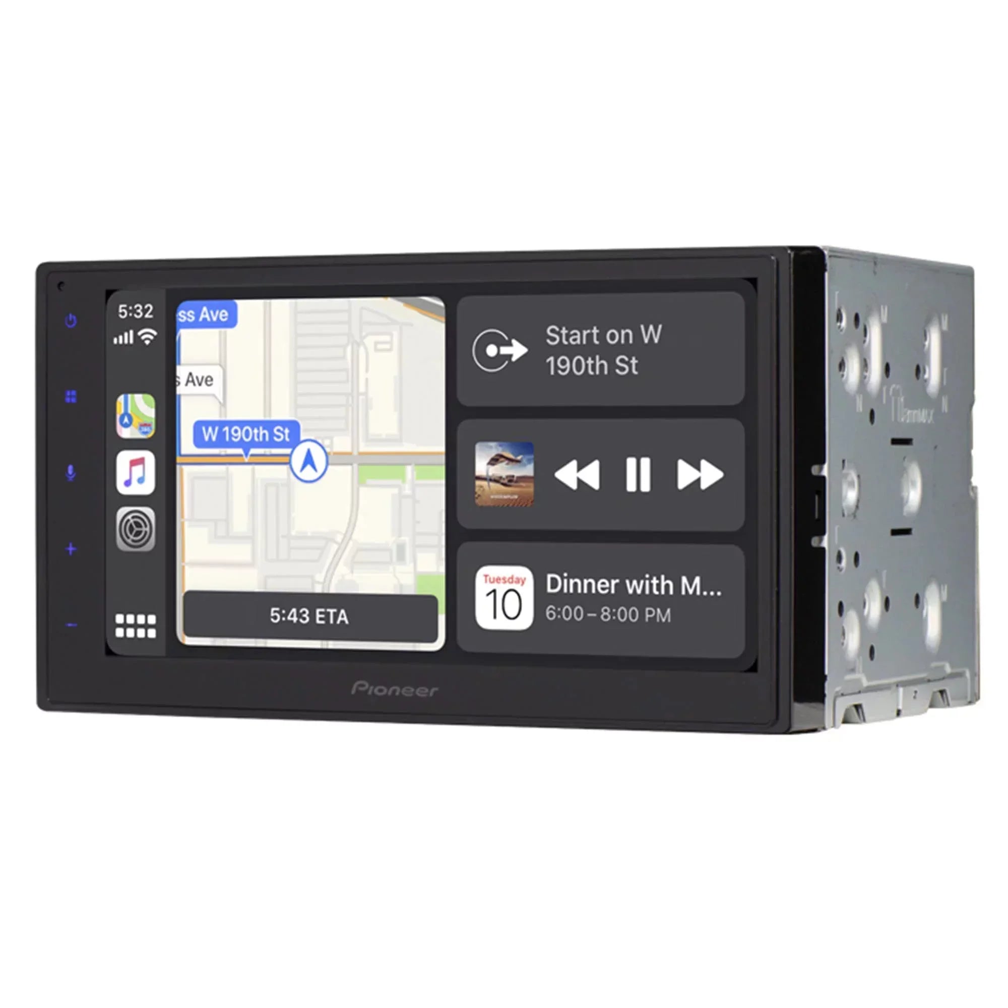Pioneer DMH-1770NEX  Double DIN Bluetooth 6.8" Mechless Digital Media Receiver + Camera