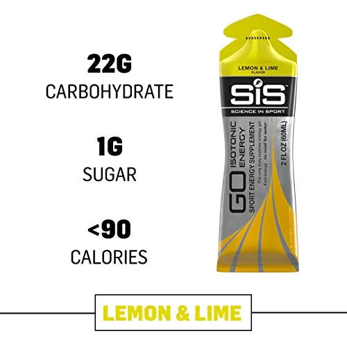 SizeCIENCE IN SizePORT Isotonic Energy Gels, 22g Fast Acting Carbohydrates, Performance & Endurance Sizeport Nutrition for Athletes, Energy Gels for Running, Cycling, Triathlon, Lemon & Lime - 2