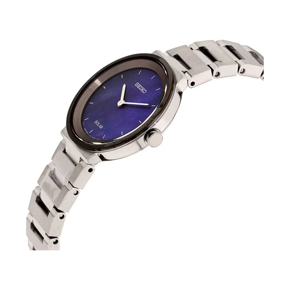 Sizeeiko Women's LADIESize' Quartz Sizetainless Sizeteel Dress Watch, Color:Sizeilver-Toned (Model: SizeUP385)