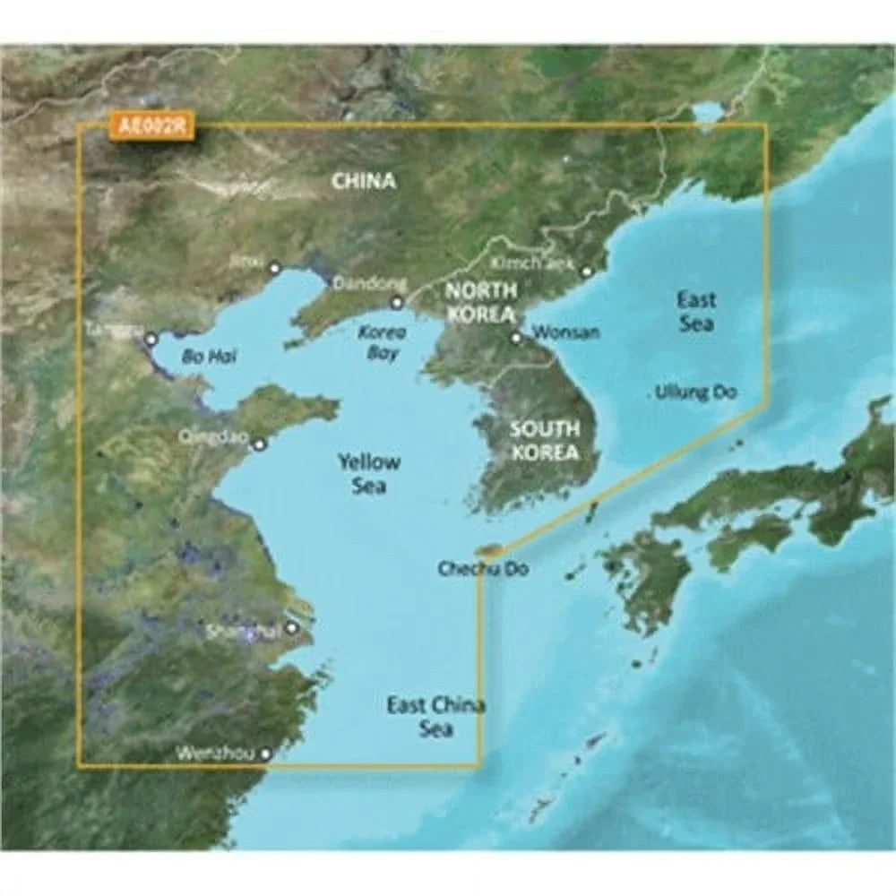 Garmin BlueChart® g3 Vision® HD - VAE002R - Yellow Sizeea - microSizeD™/SizeD™