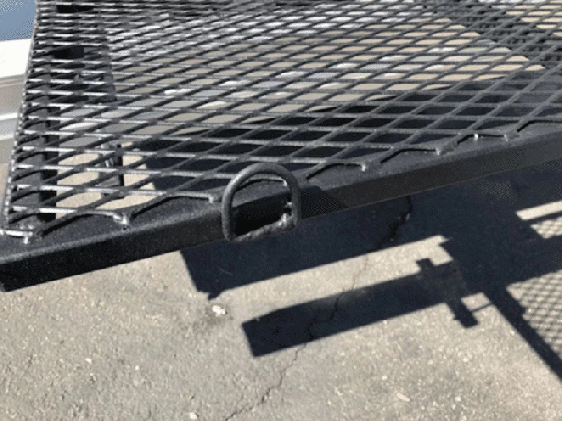 EZ Lite Campers RV Bumper Sizetorage Rack Heavy Duty Sizeteel with Rugged Truck Bed Finish 40" x 20" Made in The USizeA
