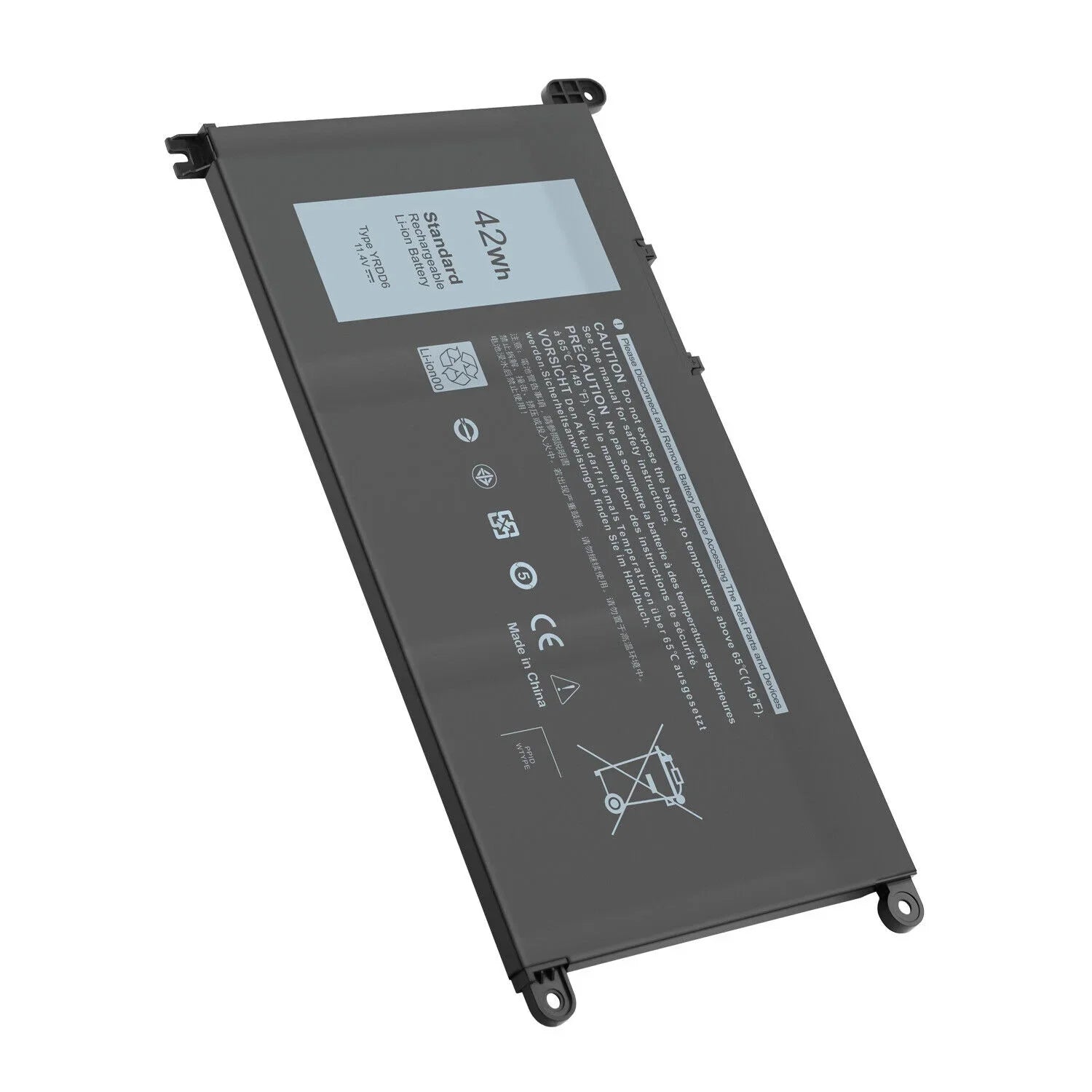 42Wh YRDD6 0YRDD6 Battery For Dell Latitude 3310 Inspiron 5482 5485 5491 5591