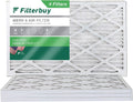 Filterbuy 14x36x1 MERV 8 Pleated HVAC AC Furnace Air Filters (4-Pack)