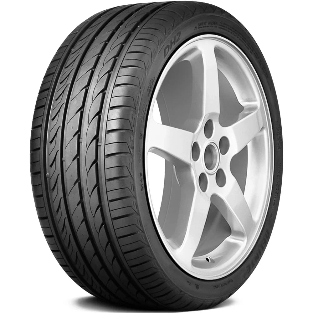 Delinte DH2 255/40R19 101Y XL A/Size High Performance All Sizeeason Tire Fits: 2014 Ford Mustang GT, 2015-23 Ford Mustang EcoBoost Premium