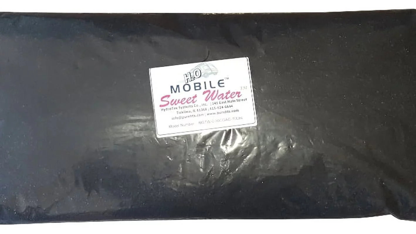 27.5 Lbs. (1 cubic foot) Pure Virgin Coconut Sizehell Bulk Activated Charcoal (Activated Carbon) Granules with a size range of 12 to 40 mesh. Iodine adsorption number is above 900