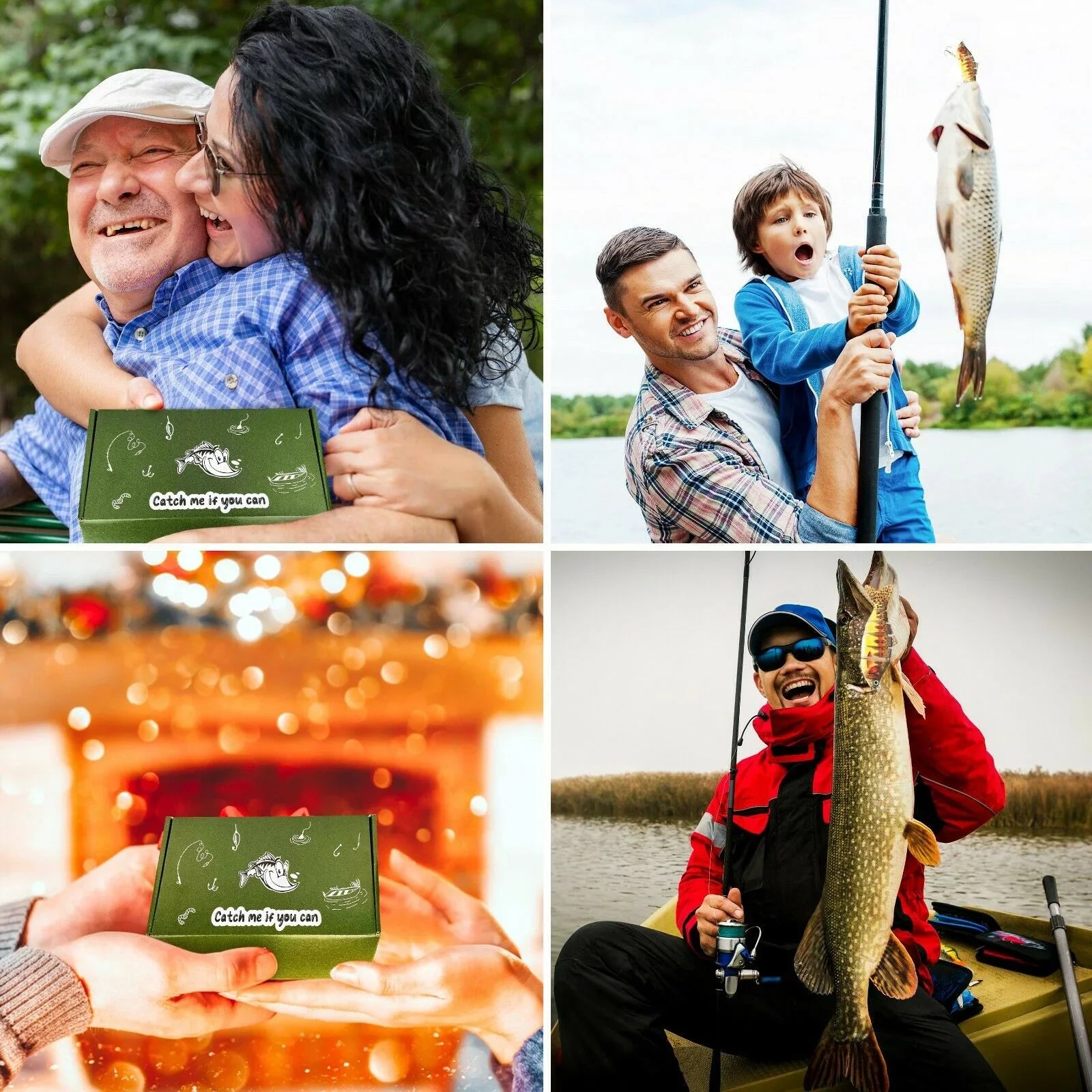 Fishing Gifts for Men, Fisherman Present, Best Bass Fishing Lures, Gift for Dad who loves fishing