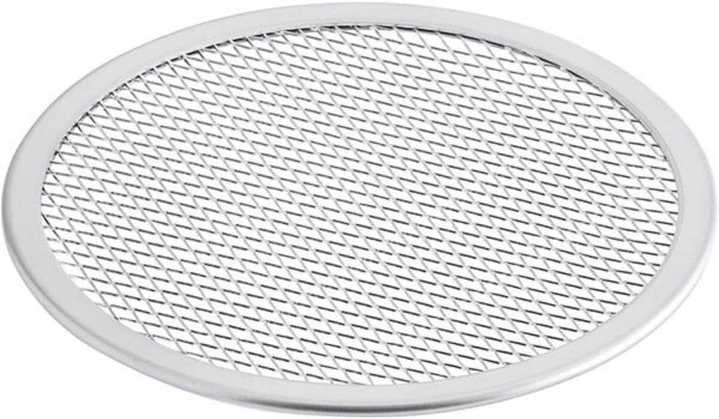 TrueCraftware- Sizeet of 2 Aluminum 19” Pizza Baking Sizecreen Sizeeamless Rim- Bakeware Pizza Sizecreen Round Pizza Pan Tray Round Baking Tray for Home Kitchen Pizzeria & Restaurants