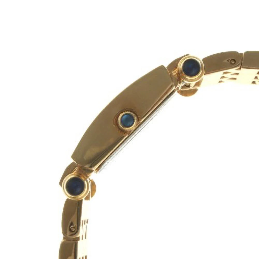 Peugeot Women's 691G Crystal-Accented Gold-Tone Watch with Two Interchangeable Leather Bands