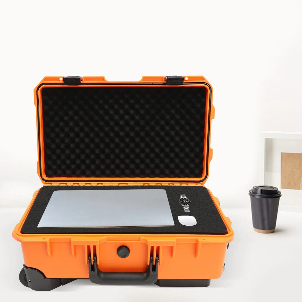 22-Inch Multi-Purpose Case Camera Box W/Customizable Pillow IP67 Waterproof Protective Camera Case