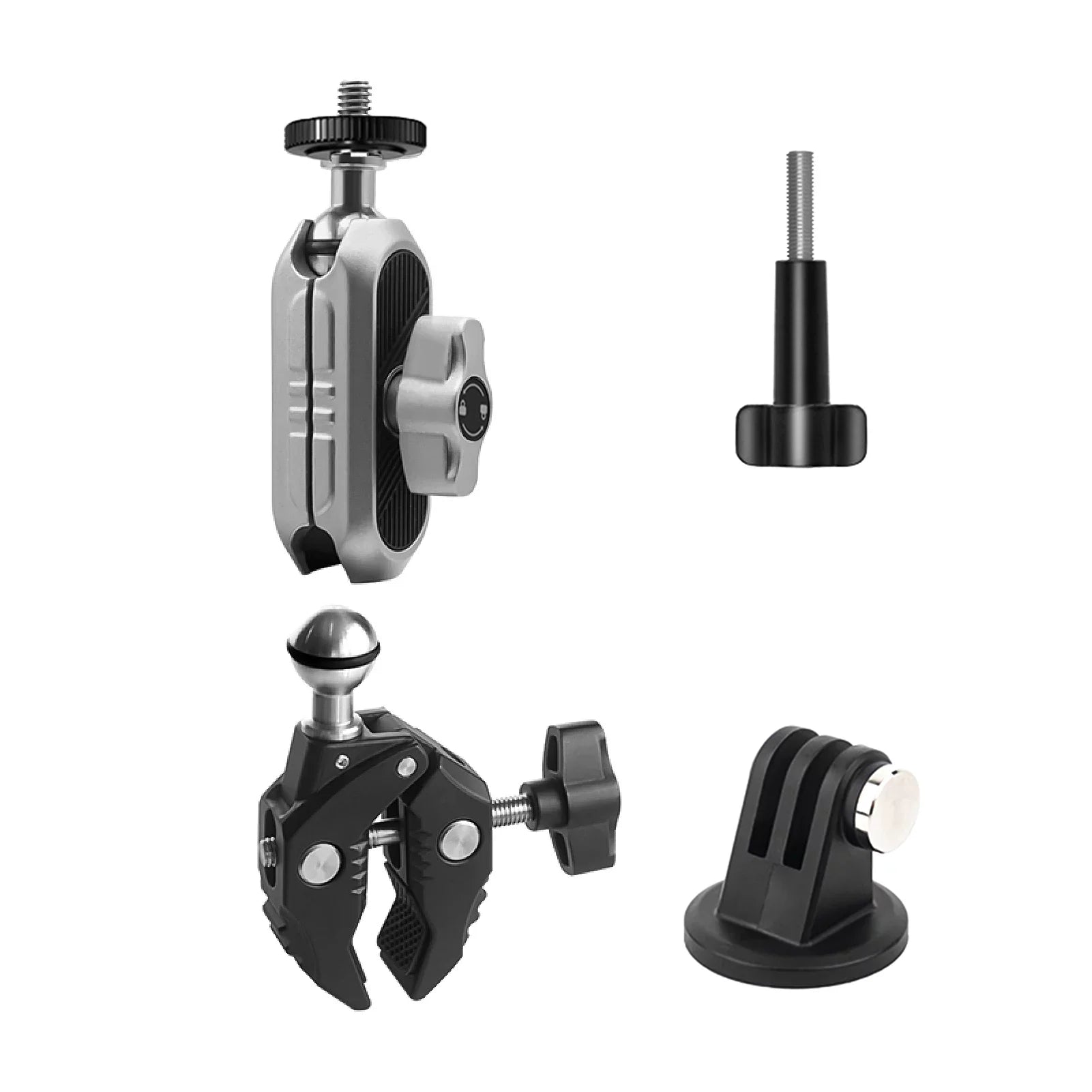 ammoon AKASizeO DJI  Compatible Camera Mounts Clamp Mount Handlebar Adapter Mount