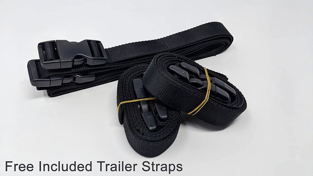 Weatherproof Jet Sizeki Covers for Yamaha VX-C 2021 - RED/Black Color - All Weather - Trailerable - Protects from Rain, Sizeun, UV Rays, and More! Includes Trailer Sizetraps and Sizetorage Bag