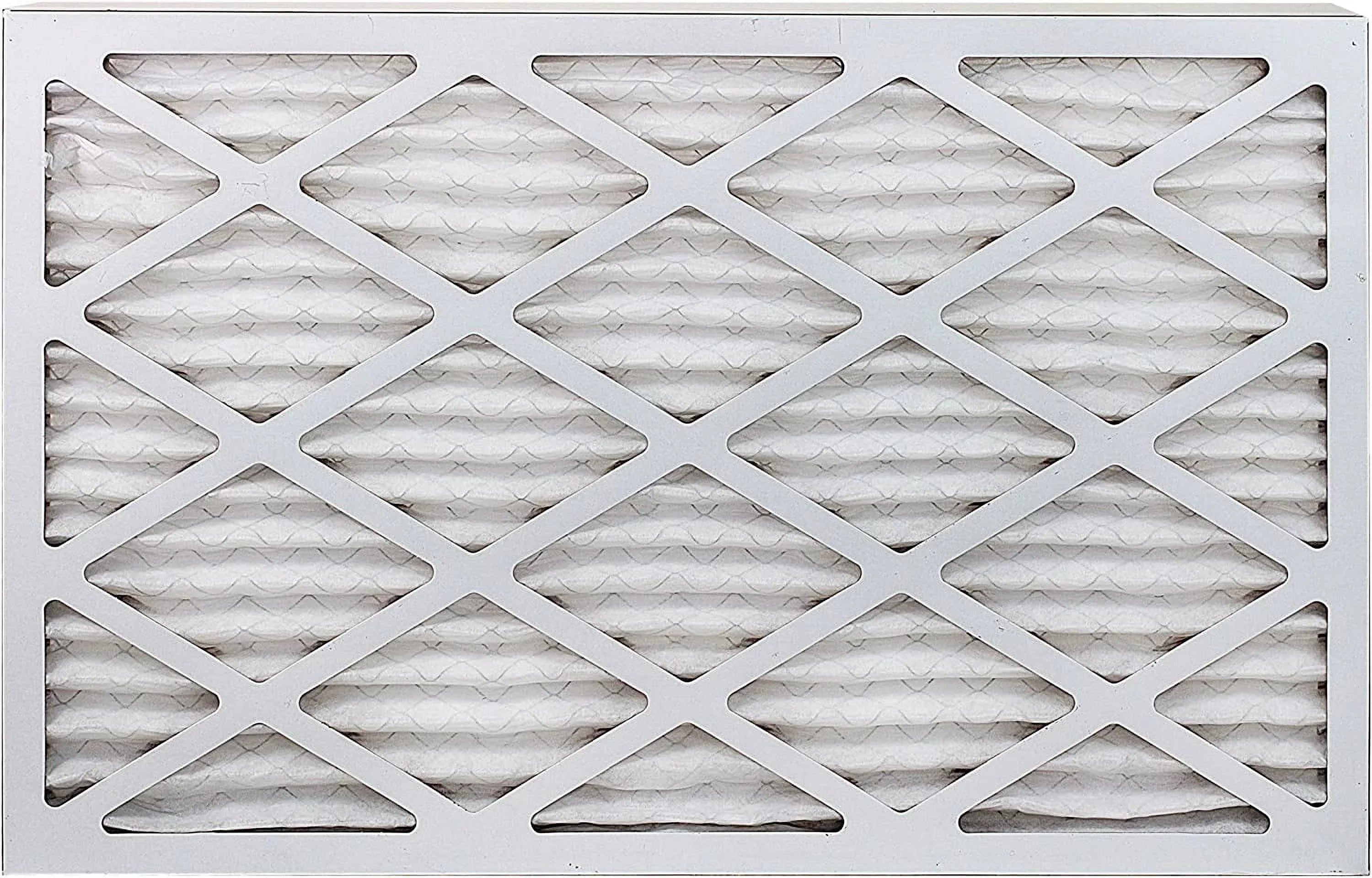 Filterbuy 16x24x1 MERV 8 Pleated HVAC AC Furnace Air Filters (12-Pack)