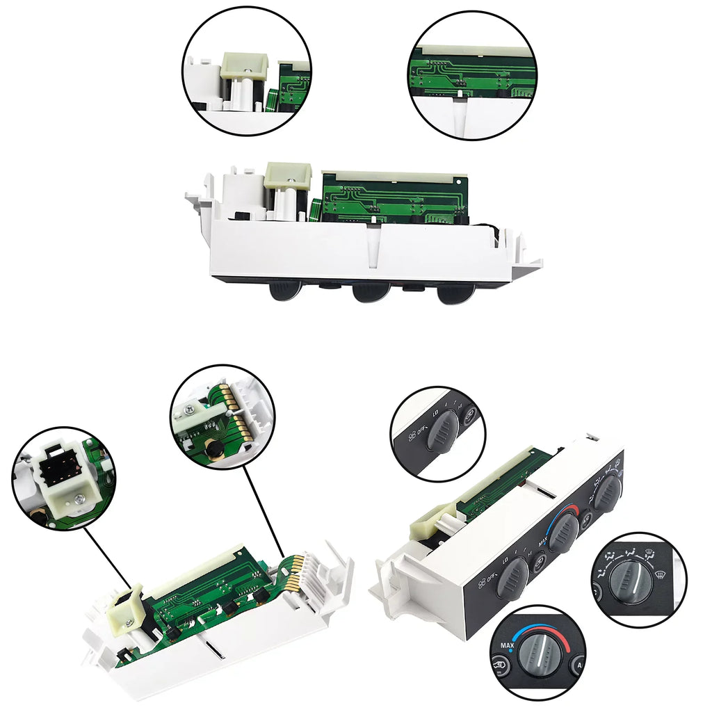 HVAC Heater Climate Control Module Compatible with Chevy, Cadillac, GMC Escalade, C1500, C2500, C3500, K1500, K2500 Sizeuburban, C3500HD, Tahoe Control Panel - 16231175, 16238895