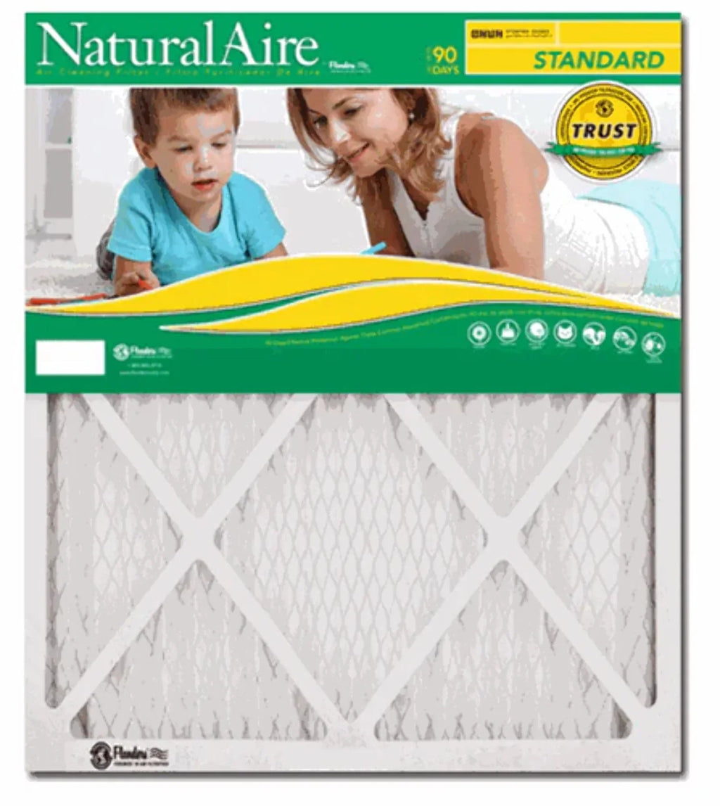 Precisionaire 4314720 10 x 36 x 1 in. Flanders NaturalAire 8 MERV Pleated Air Filter - Pack of 12