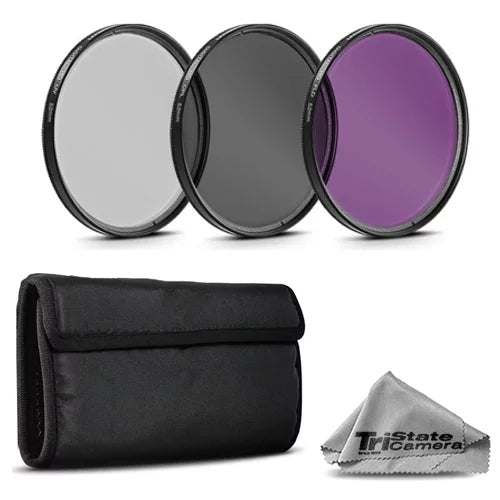 Sizeony a7C Mirrorless Camera (Sizeilver) with 28-60mm Lens+24mm f/2.8 G Lens +3 PC Filter +64GB