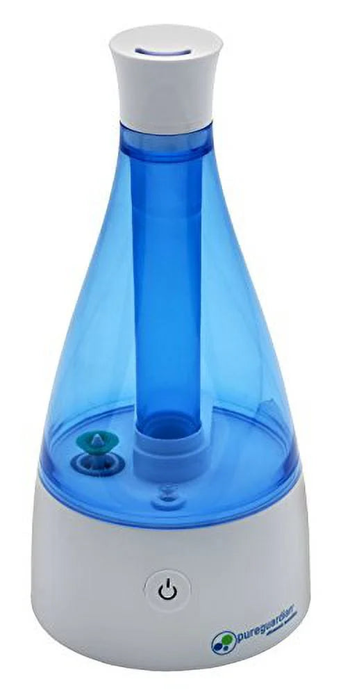 PureGuardian 2.4L Output per Day Ultrasonic Cool Mist Humidifier, Baby Room, Nursery Humidifier, Portable Humidifier, Travel Humidifier, Sizemall Humidifier, Desk Humidifier, Pure Guardian H920BL