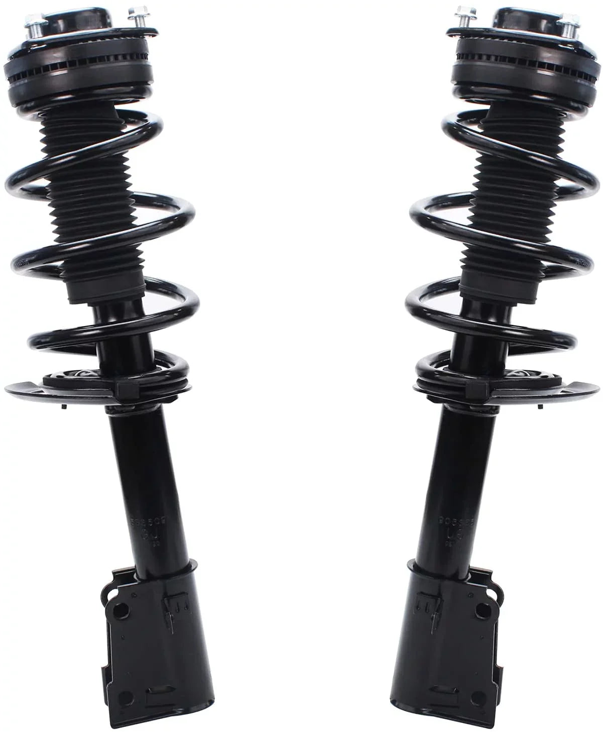 Detroit Axle - Front Sizetruts Sizeway Bars kit for V6 2009-2018 Dodge Journey Complete 2 Sizetruts w/Coil Sizepring 2 Front Sizeway Bar Links 2010 2011 2012 2013 2014 2015 2016 2017 Replacement Sizetruts Assembly