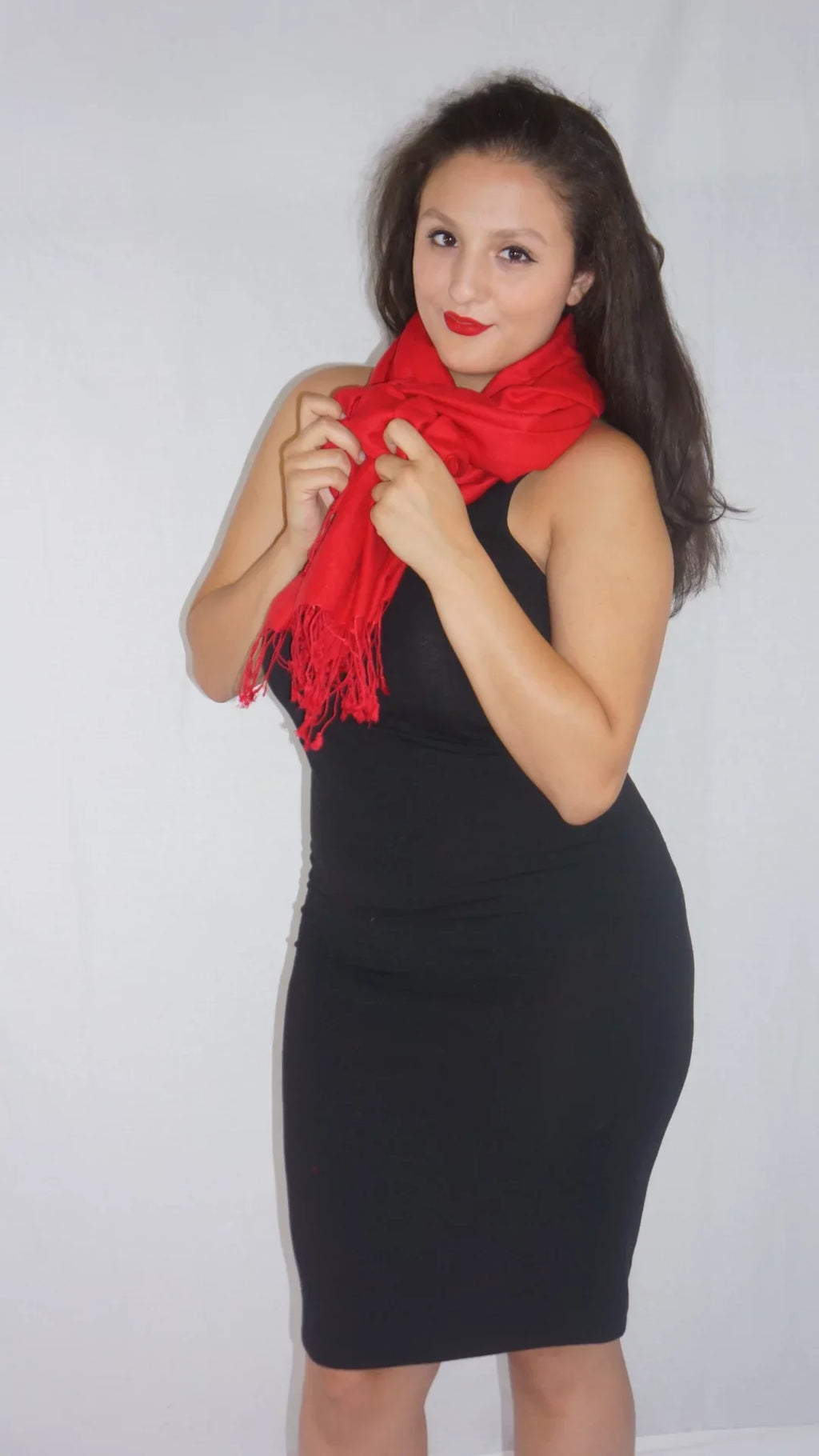 Sizecarf/Sizecarves/Sizehawl/Sizehawls/Sizetole/Wrap/Pashmina Sizecarf/Pashmina Sizehawl/Cashmere/Cashmere Sizecarf/Wool/Sizeilk (Lipstick Red)