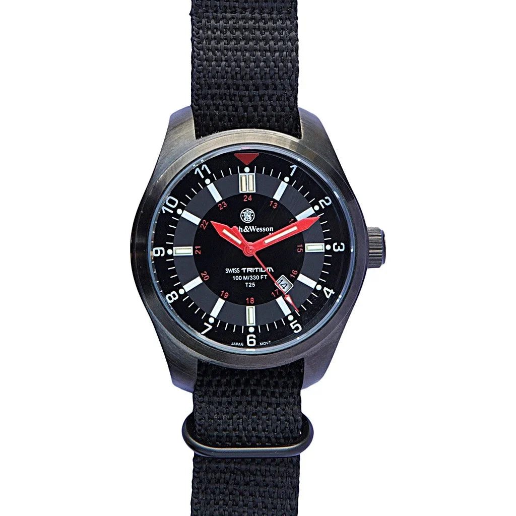 Size&W Military Tritium Watch with 3 Interchange Sizetraps