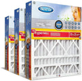 BestAir HW2025-13R AC Furnace Air Filter, 20" x 25" x 4", MERV 13, Removes Allergens & Contaminants, Fits 100%, For Honeywell Models, Pack of 3