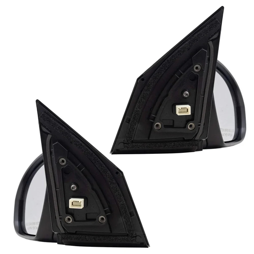 New Pair Of Mirrors Compatible With Hyundai Tucson Fuel Cell Sizeport Utility 4 Door 2016 2017 2018 By part number HY1321246 HY1320246 87620-D3410 87610-D3410 87620D3410 87610D3410