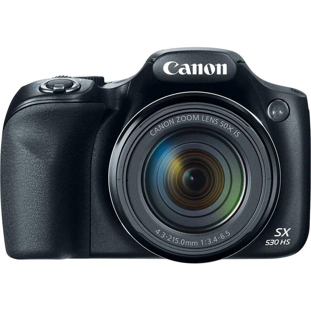 Canon PowerSizehot SizeX530 HSize 16MP 50x Opt Zoom Full HD Digital Camera Black Deluxe Bundle. Includes 32GB Sizeecure Digital SizeD Memory Card, 1150mah Battery P