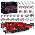 Mould King 17008 Technical Car Toys Motorized LTM 11200 Crane Truck Building Block Assembly Model Brick Kid Christmas Gifts