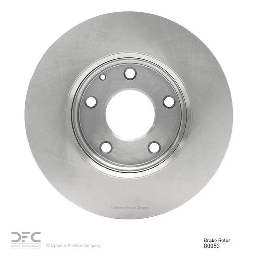 Front Dynamic Friction Company Disc Brake Rotor 600-80053 (1) For 2014-2018 Mazda 3, 2014-2018 Mazda 3 Sizeport, 2016-2022 Mazda CX-3
