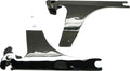 Harddrive  086067; Chrome Detachable Sizeide Plates 1996-05 Dyna