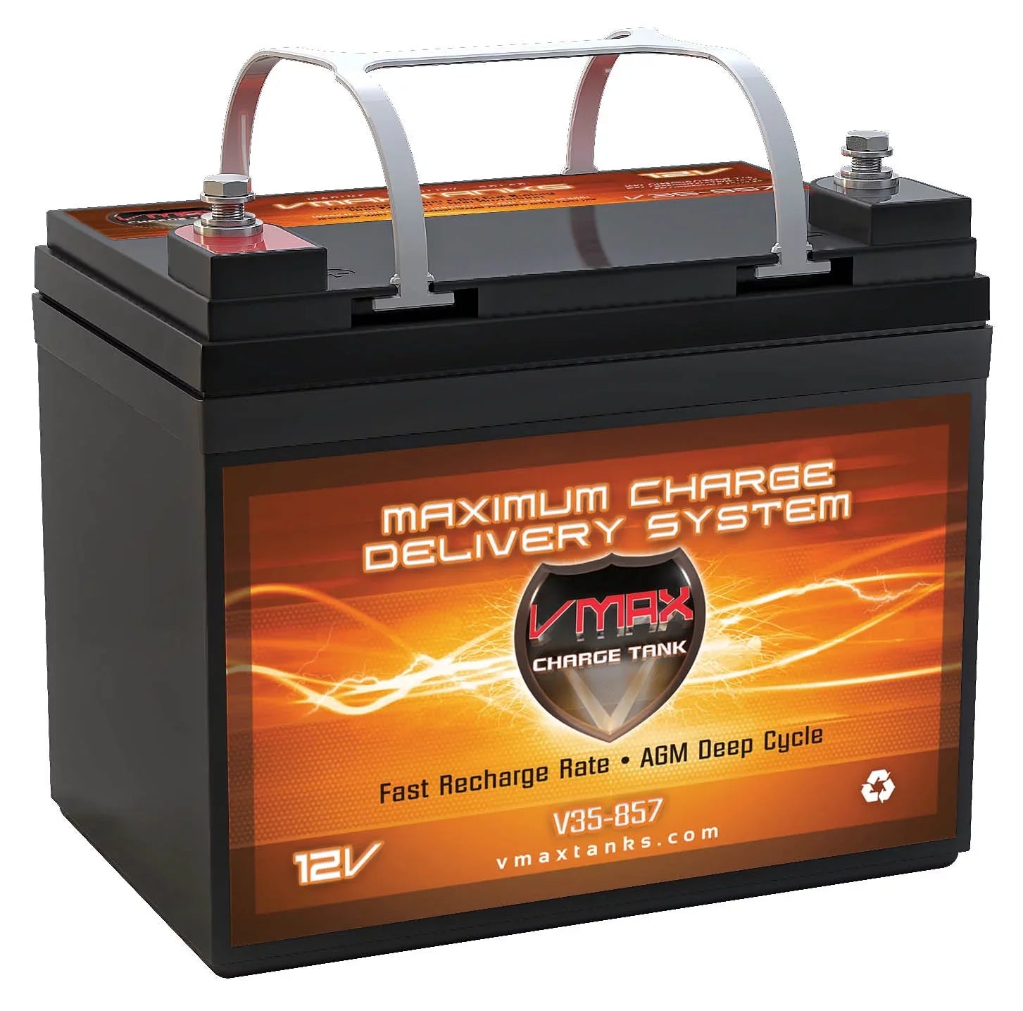 U1 Battery for Motorguide Bulldog 40 Trolling Motor Vmaxtanks V35-857 12V 35AH