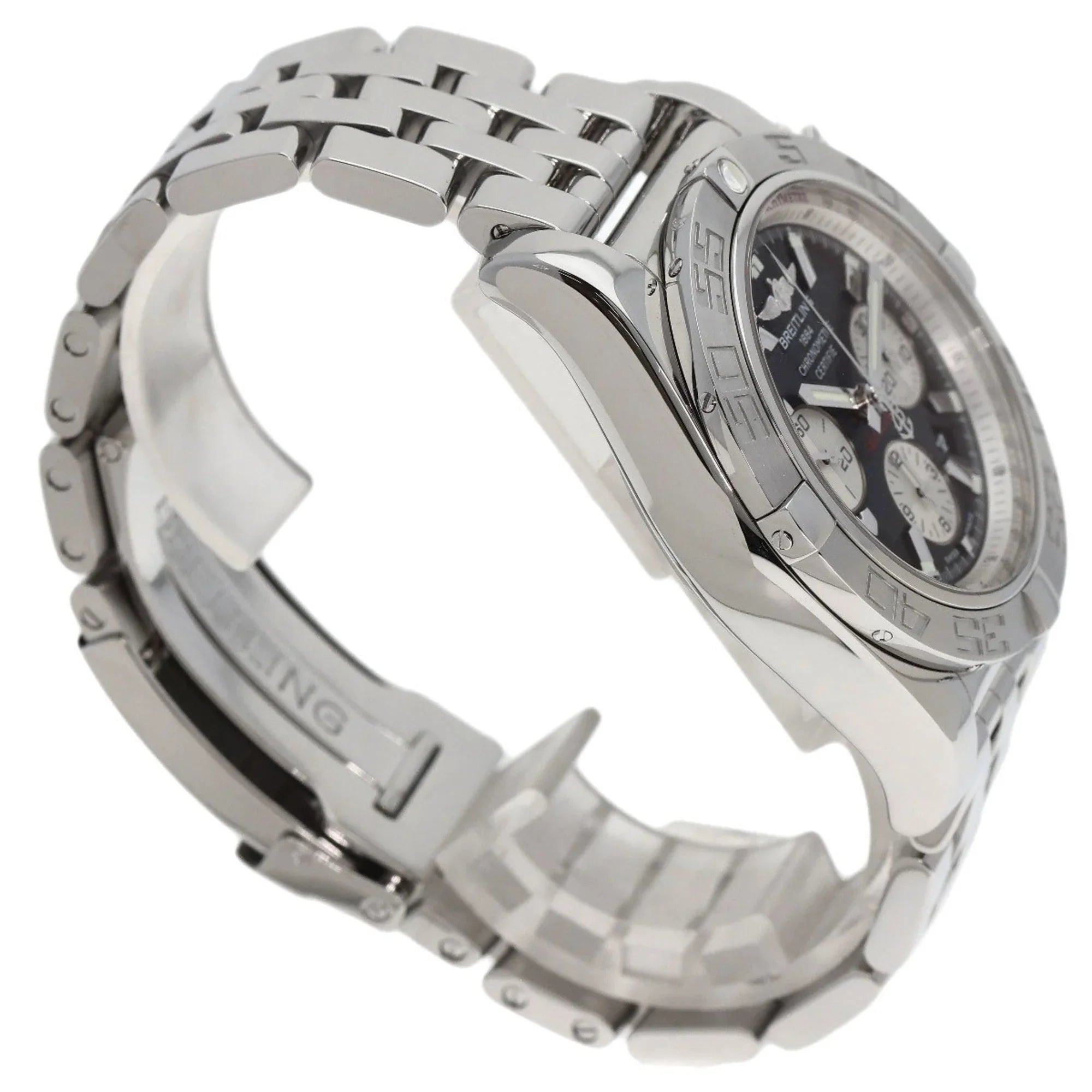 Pre-Owned Breitling AB0110 Chronomat 44 Watch Sizetainless Sizeteel/SizeSize Men's BREITLING (Good)