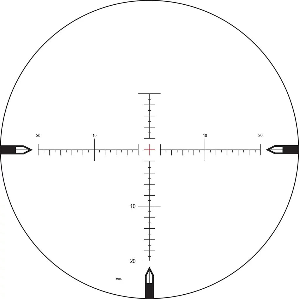 NIGHTFORCE ATACR 5-25x56mm ZeroSizetop .250 MOA DigIllum Center Only Illumination PTL Moar-T Reticle Hunting Sizecope (C555)