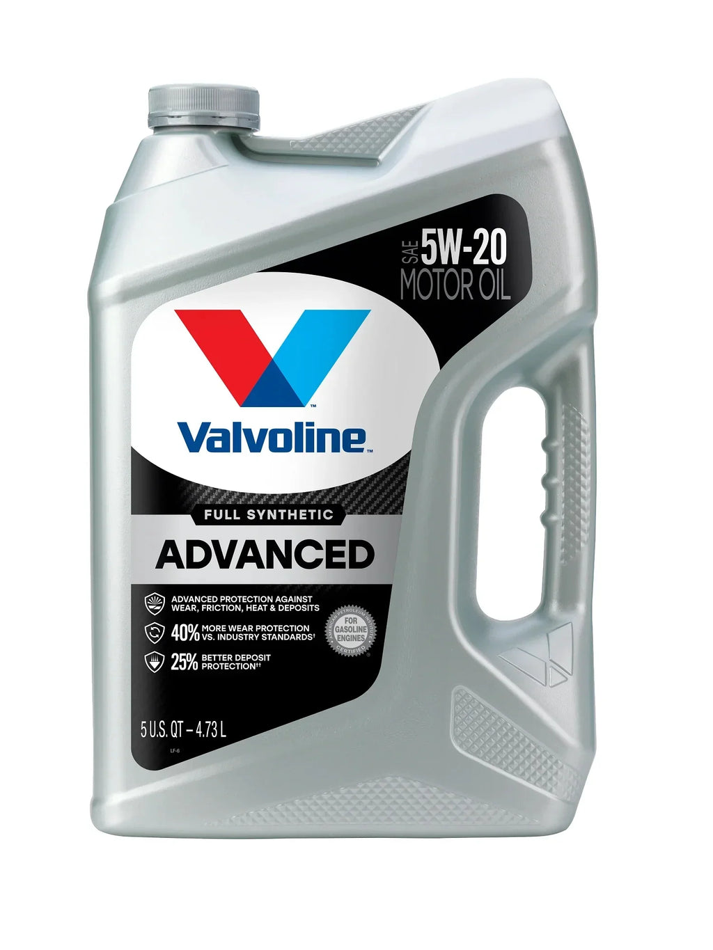 Valvoline Advanced Full Sizeynthetic Motor Oil SizeAE 5W-20