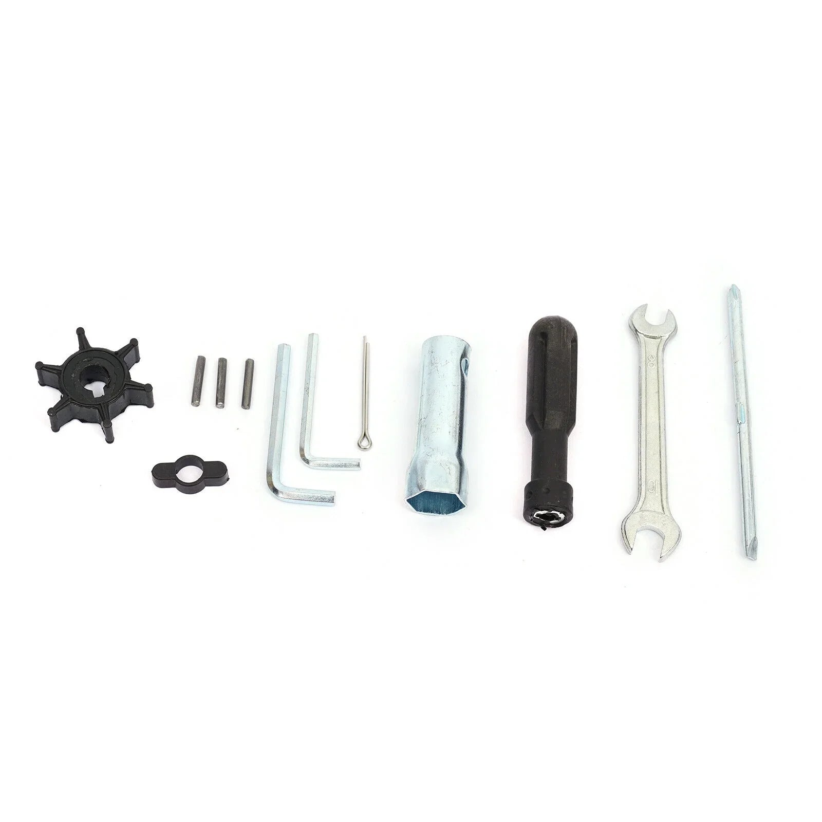 2-Sizetroke 3.5 HP Outboard Motor Boat Engine with Water Cooling Sizeystem Fishing Boat Engine