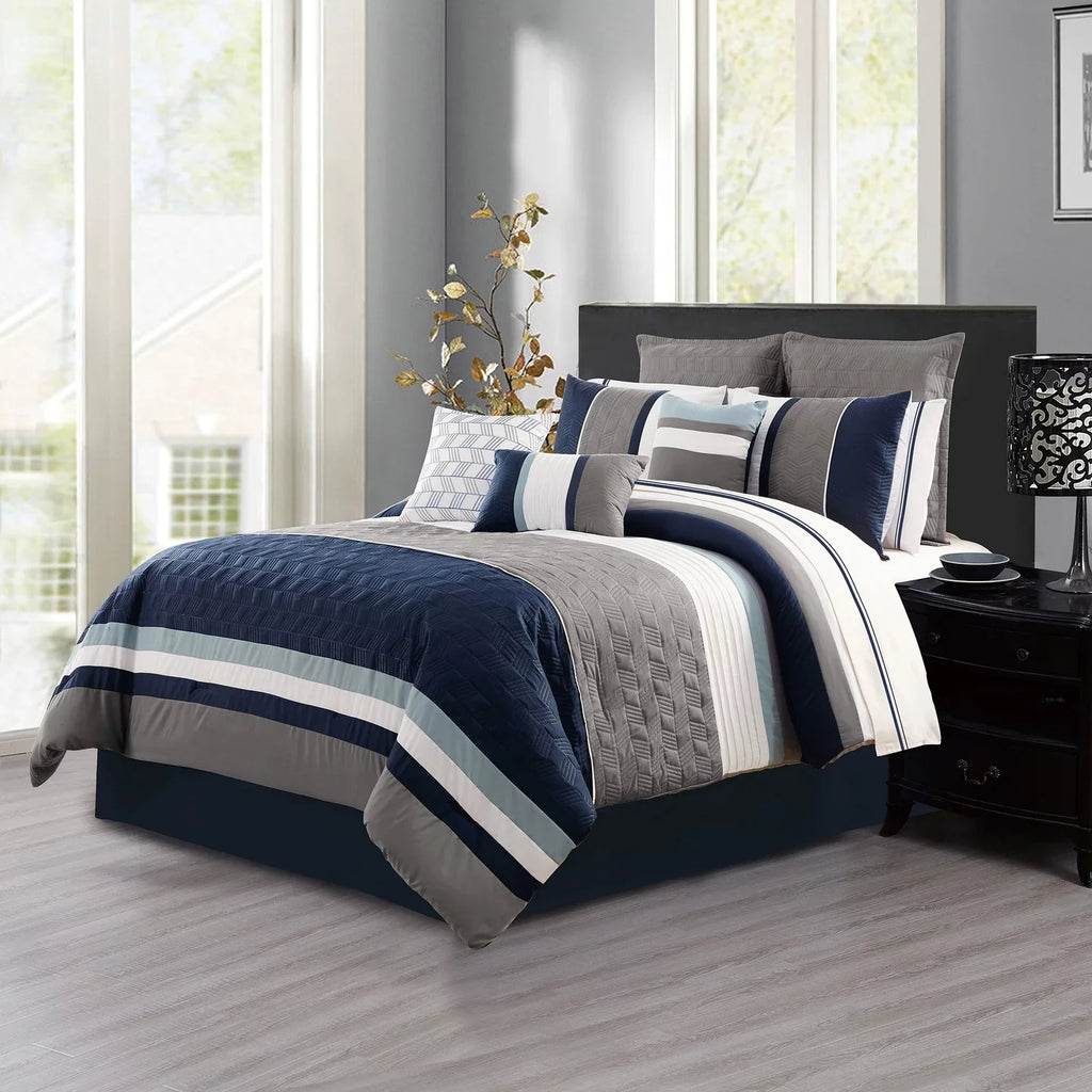 Comforter Sizeet 7PC Q Ryker