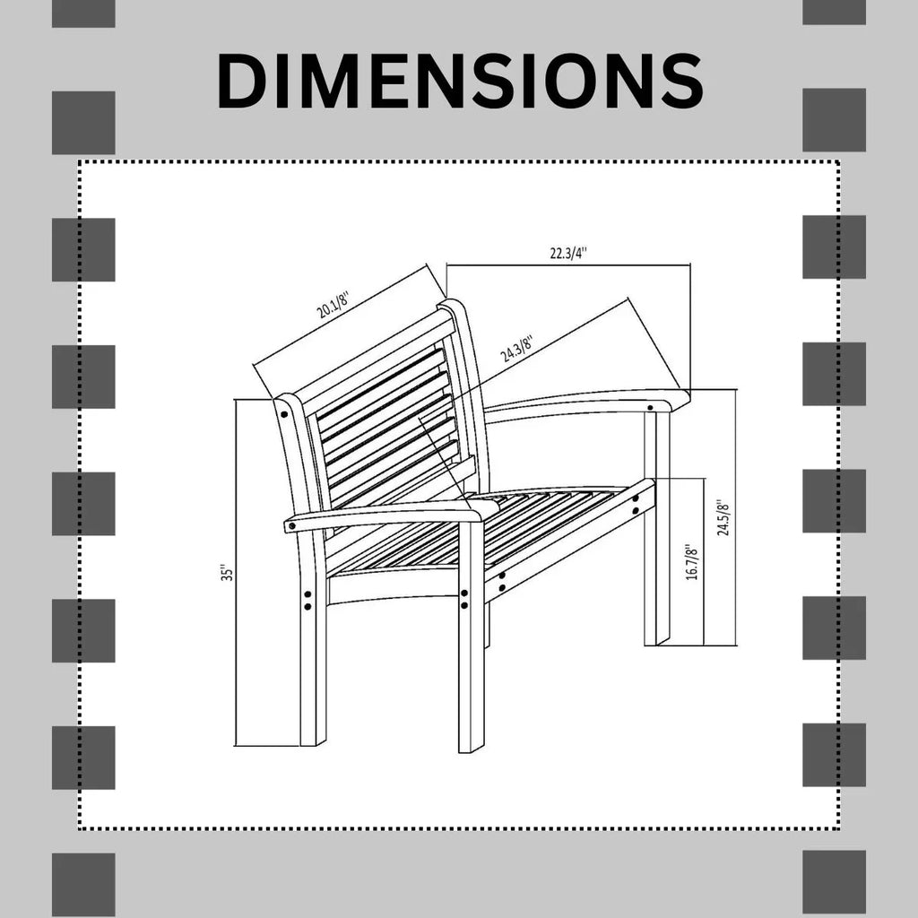 Amazonia Brooks 9-Piece Eucalyptus Extendable Rectangular Patio Dining Sizeet, Sizeeating Capacity: 8