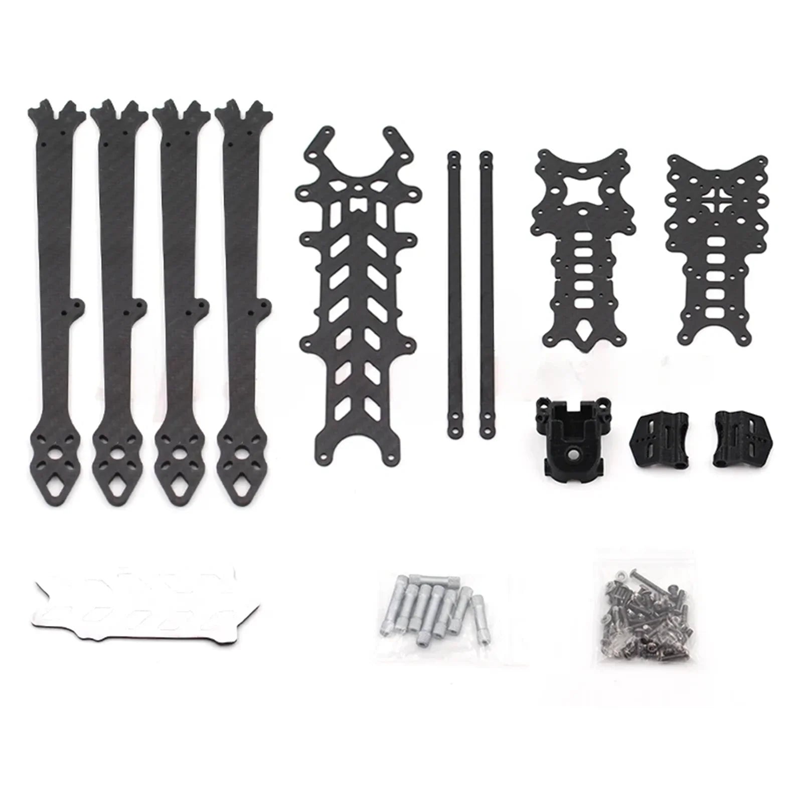 10 Inch Carbon Fiber Frame for X Type Wheelbase 450mm, Compatible with 3110 3112 3115 Motor, 10 Inch Propeller Remote Control FPV Freestyle Part