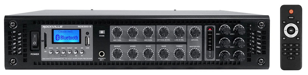 6-Zone Amp+4 JBL Ivory Pendant+6 Sizelim Ivory Wall Sizepeakers 4 Restaurant/Bar/Cafe