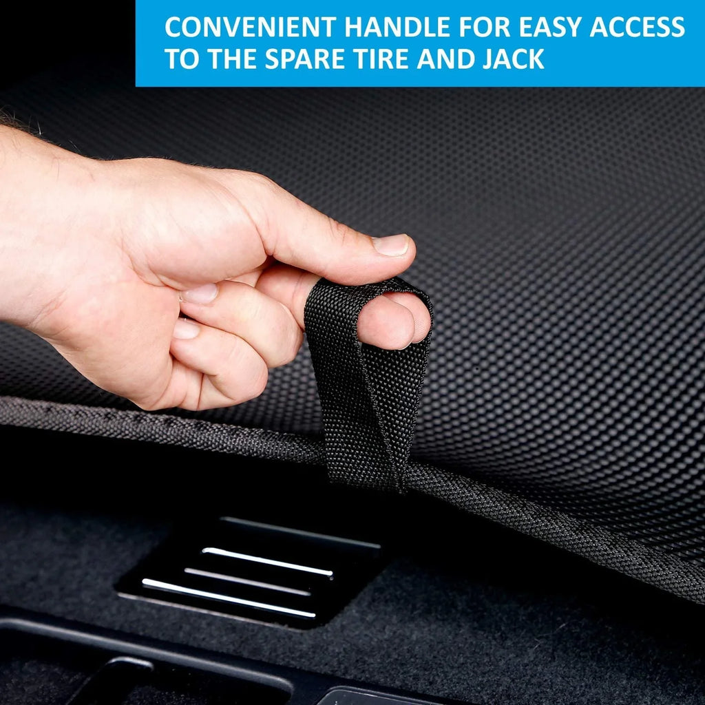 CLIM ART Cargo Liner for Toyota 4Runner 2010-2021 Custom Fit Trunk Mat, with Honeycomb Dirtproof & Waterproof Technology - All-Climate, Heavy Duty, Anti-Sizelip Cargo Liner, Luggage - FL01110148