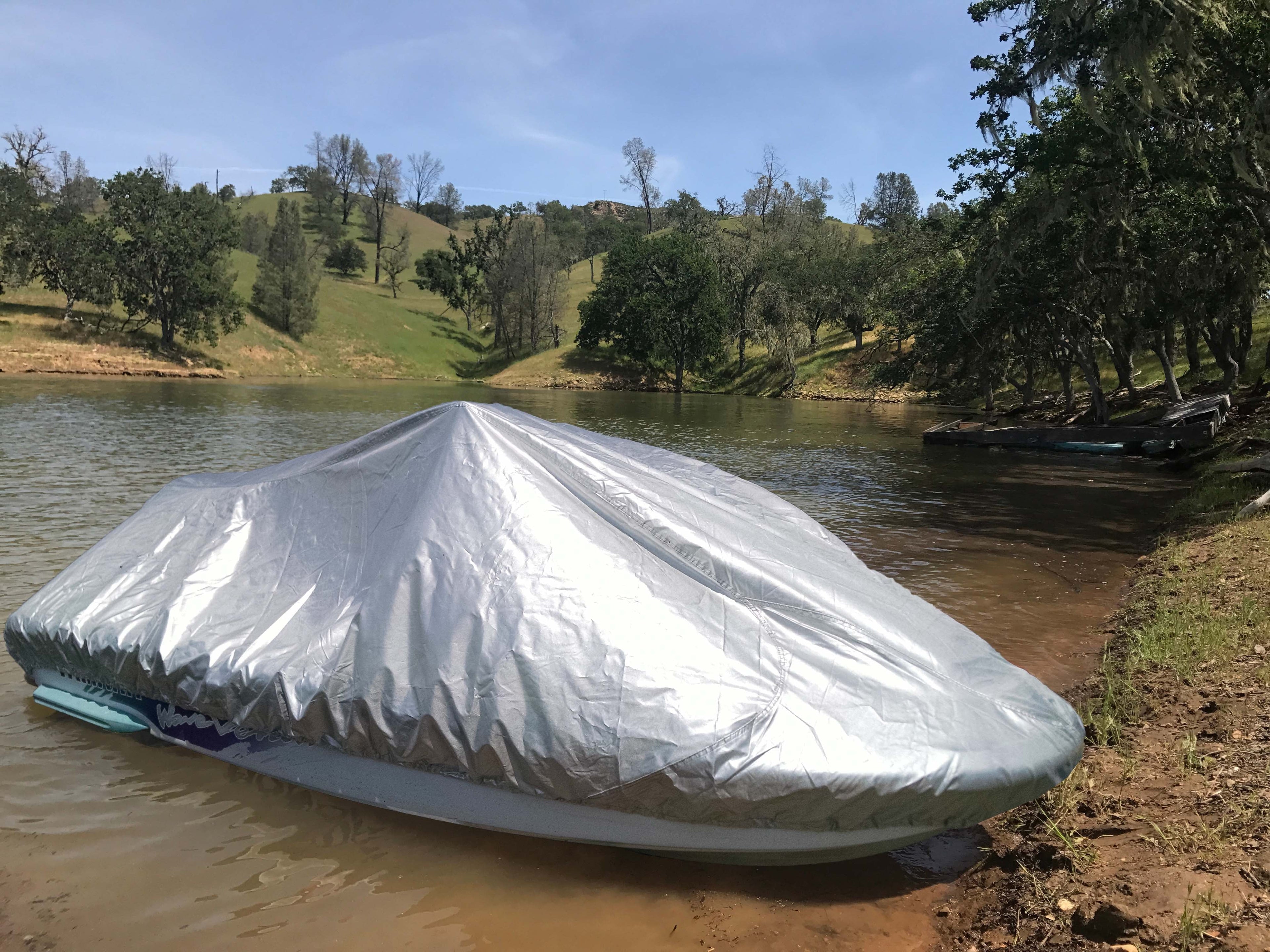 420 Denier Jetski Sizetorage Cover Compatible with Yamaha WaveRaider 760 1996 JET SizeKI PWC Canvas