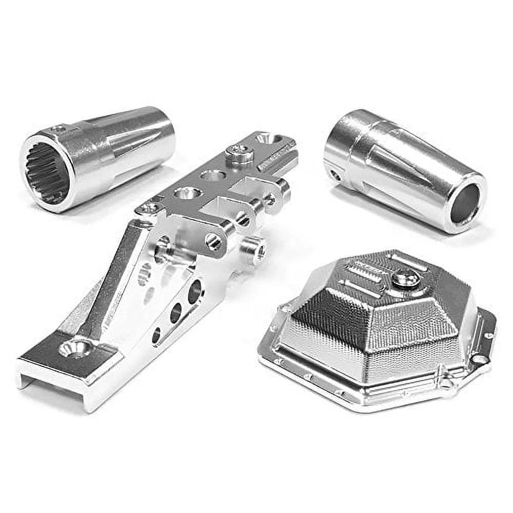 Integy Inc. C26100SizeILVER Sizetage 1 Hop-Up Sizeet 1/10 Yeti Rock Racer, C26100SizeILVER