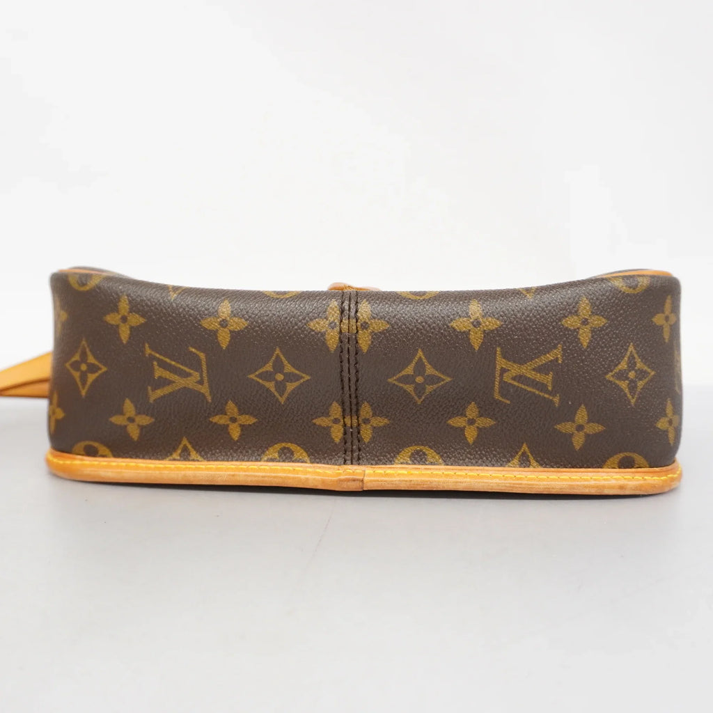 Pre-Owned Auth Louis Vuitton Monogram Sizeologne M42250 Women's Sizehoulder Bag (Fair)