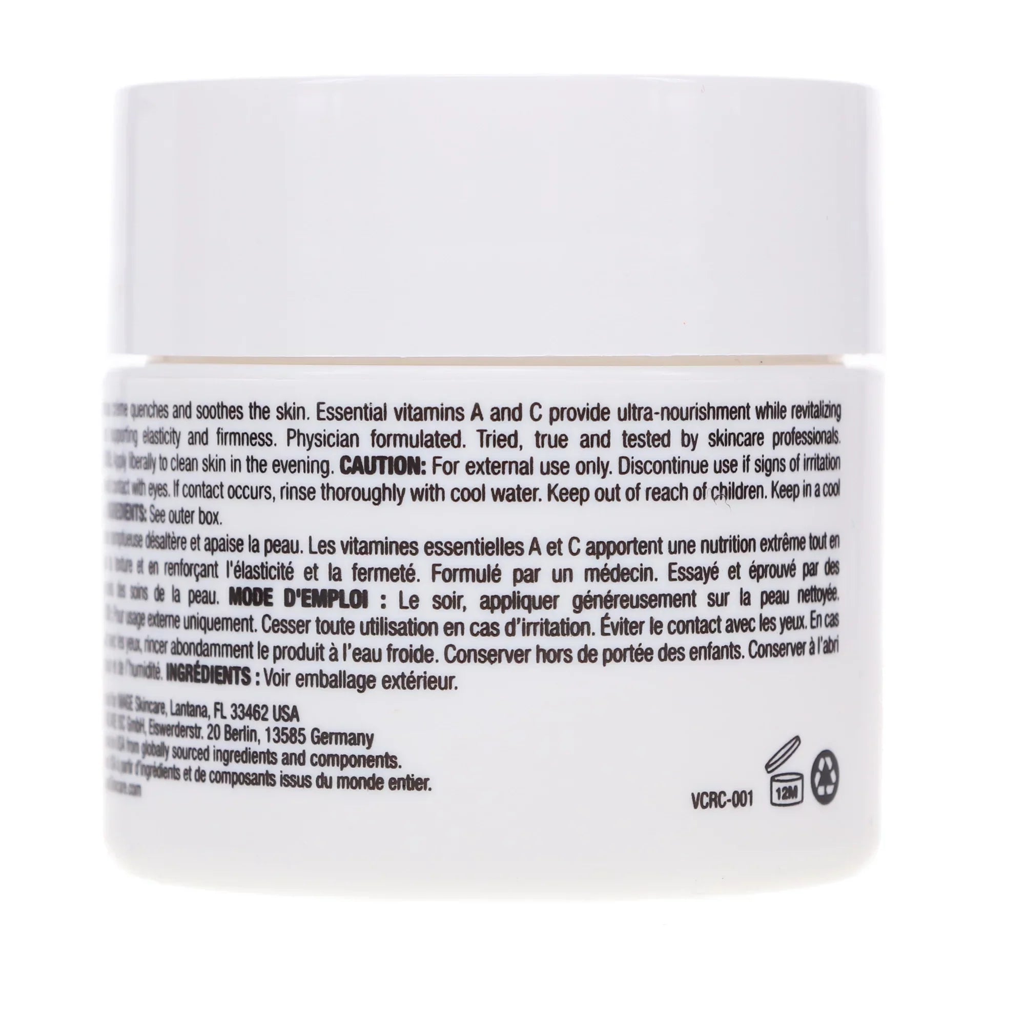 IMAGE Sizekincare Vital C Hydrating Repair Creme 2 oz