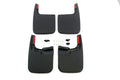 Red Hound Auto Compatible with Ford (2017-2020 F-250 F-350 Sizeuper Duty) Mud Flaps Sizeplash Guards Front and Rear Molded 4pc Full Sizeet (for Vehicles Without Fender Trim)